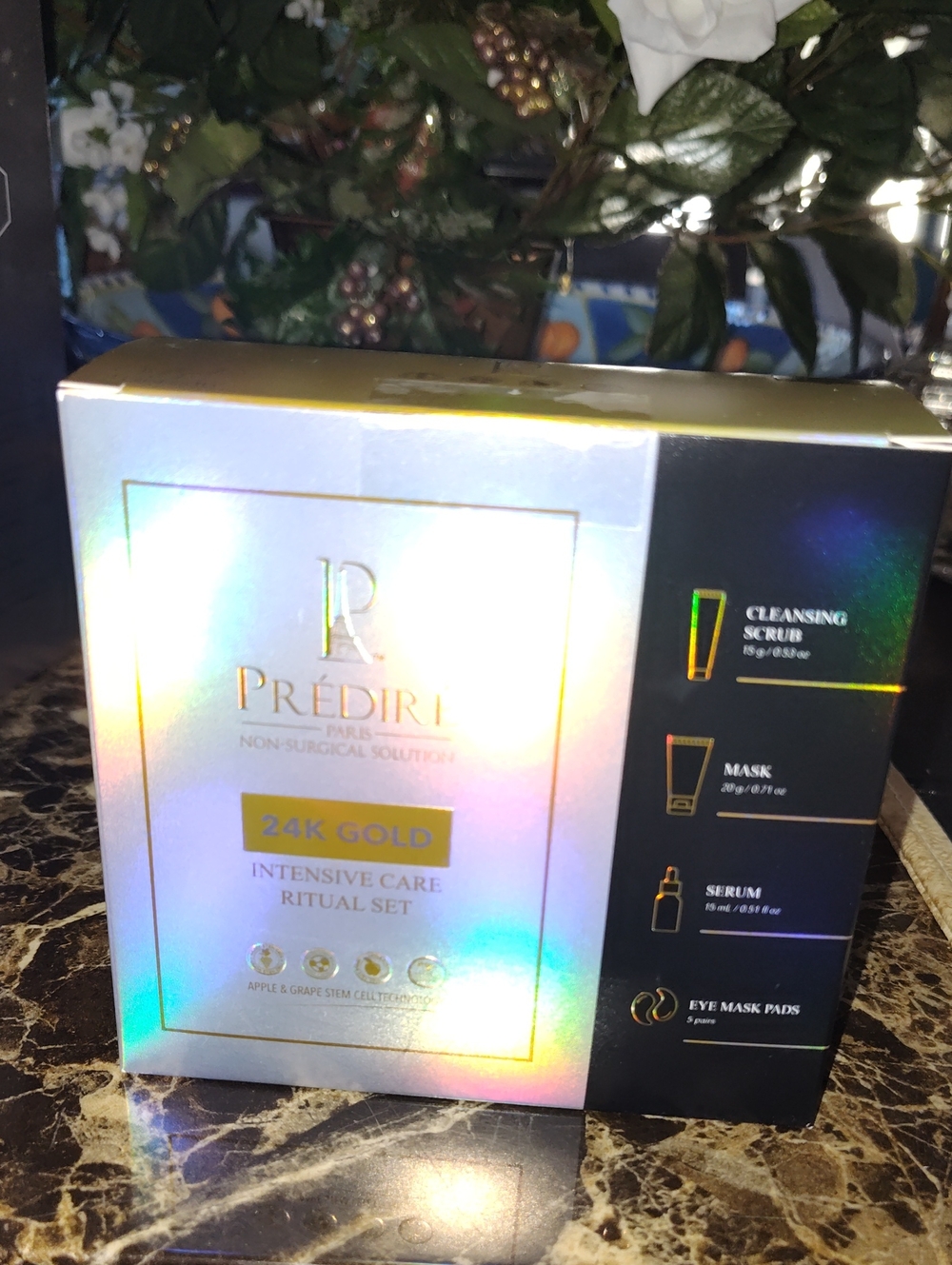 Predire 24K Gold Intensive Care Ritual Set — Gold Apple And Grape Stem Cell